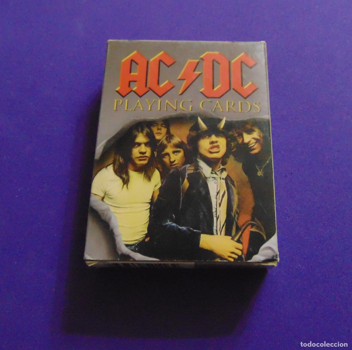 Fotos von Musikern: AC/DC - PLAYING CARDS - JUEGO DE CARTAS - NAIPES - POKER
