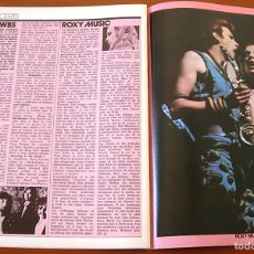 Fotos de Cantantes: ROXY MUSIC THE STRAWBS EMERSON LAKE & PALMER ARTÍCULOS 1973