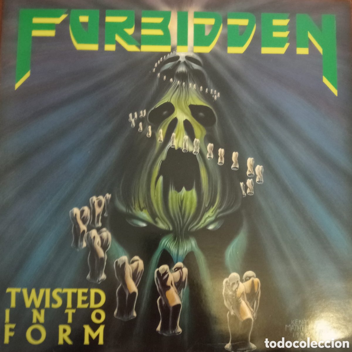 Photos de Chanteurs et Chanteuses: Forbiden - Twisted In To Form, Solo Carperta e Insert, Original 1990