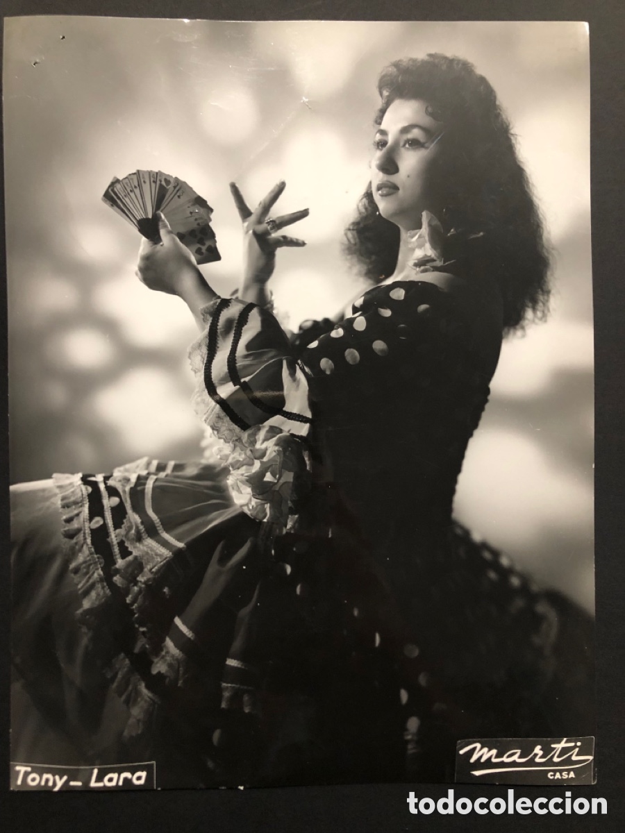 Photos of Singers: Foto original de la vedette tony lara 18 x 24 cm