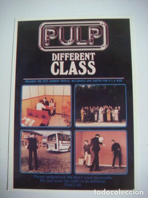 Photos of Singers: POSTAL DE PULP DIFFERENT CLASS-CAL-N&ordm;-21