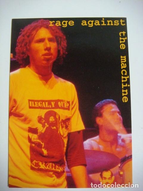 Photos of Singers: POSTAL DE RAGE AGAINST THE MACHINES-CAL-N&ordm;-21