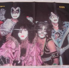 Fotos de Cantantes: KISS POSTER TAMAÑO GRANDE 1980 MUY RARO !!