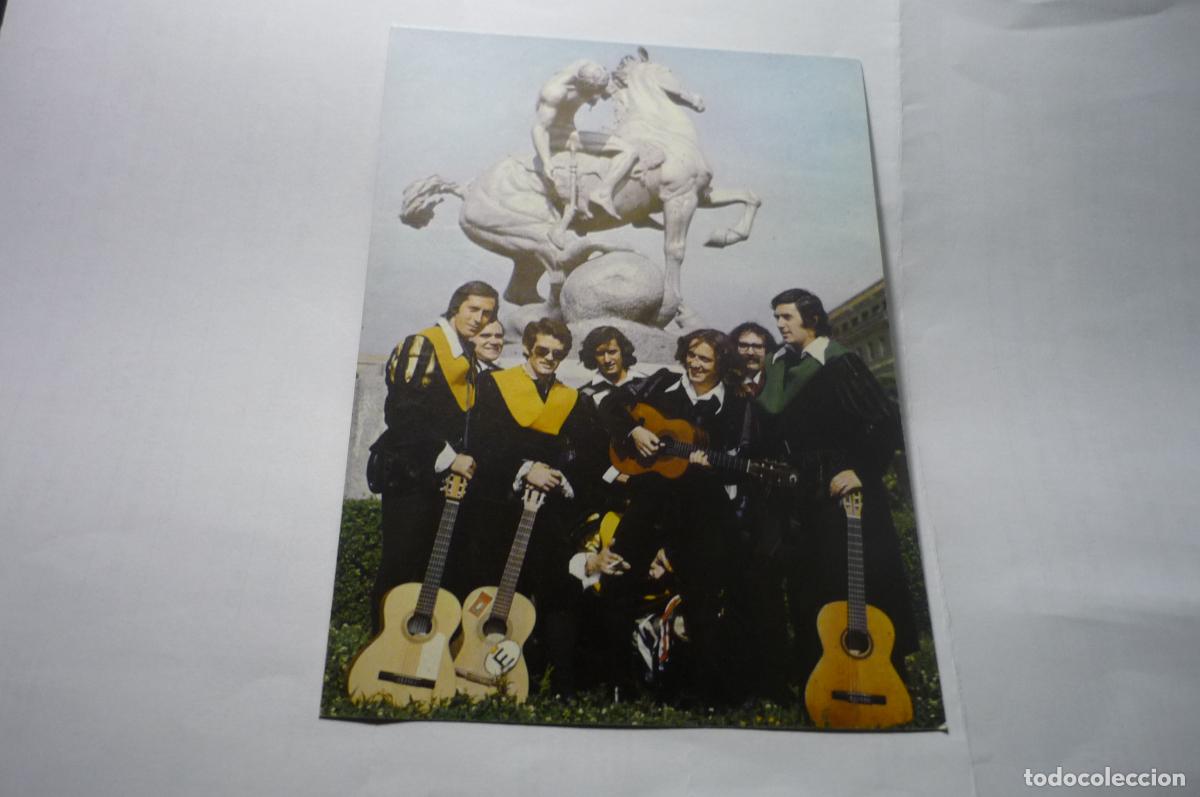 Photos of Singers: postal estudiantes universitarios. -escrita dedicada la tuna de malaga