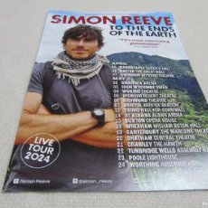 Fotos de Cantantes: SIMON REEVE, TO THE ENDS OF THE EARTH, LIVE TOUR 2024,MINI POSTER