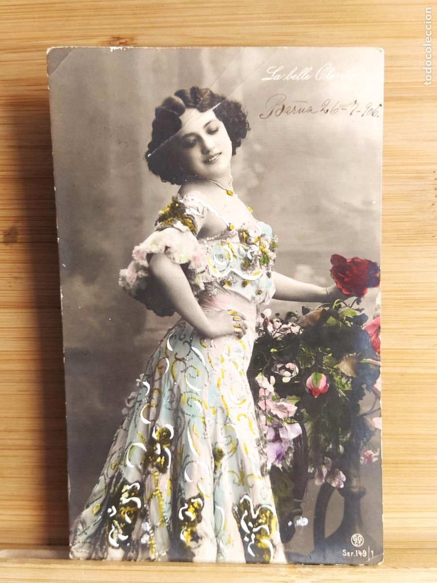 Photos of Singers: LA BELLE OTERITA - POSTAL ANTIGUA -(108.281)