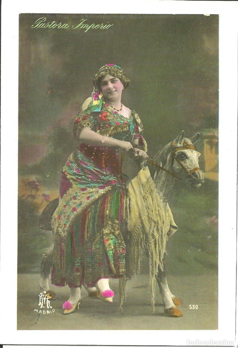Fotos von Musikern: POSTAL ARTISTA *PASTORA IMPERIO* - EDIC. ANTALBE 88