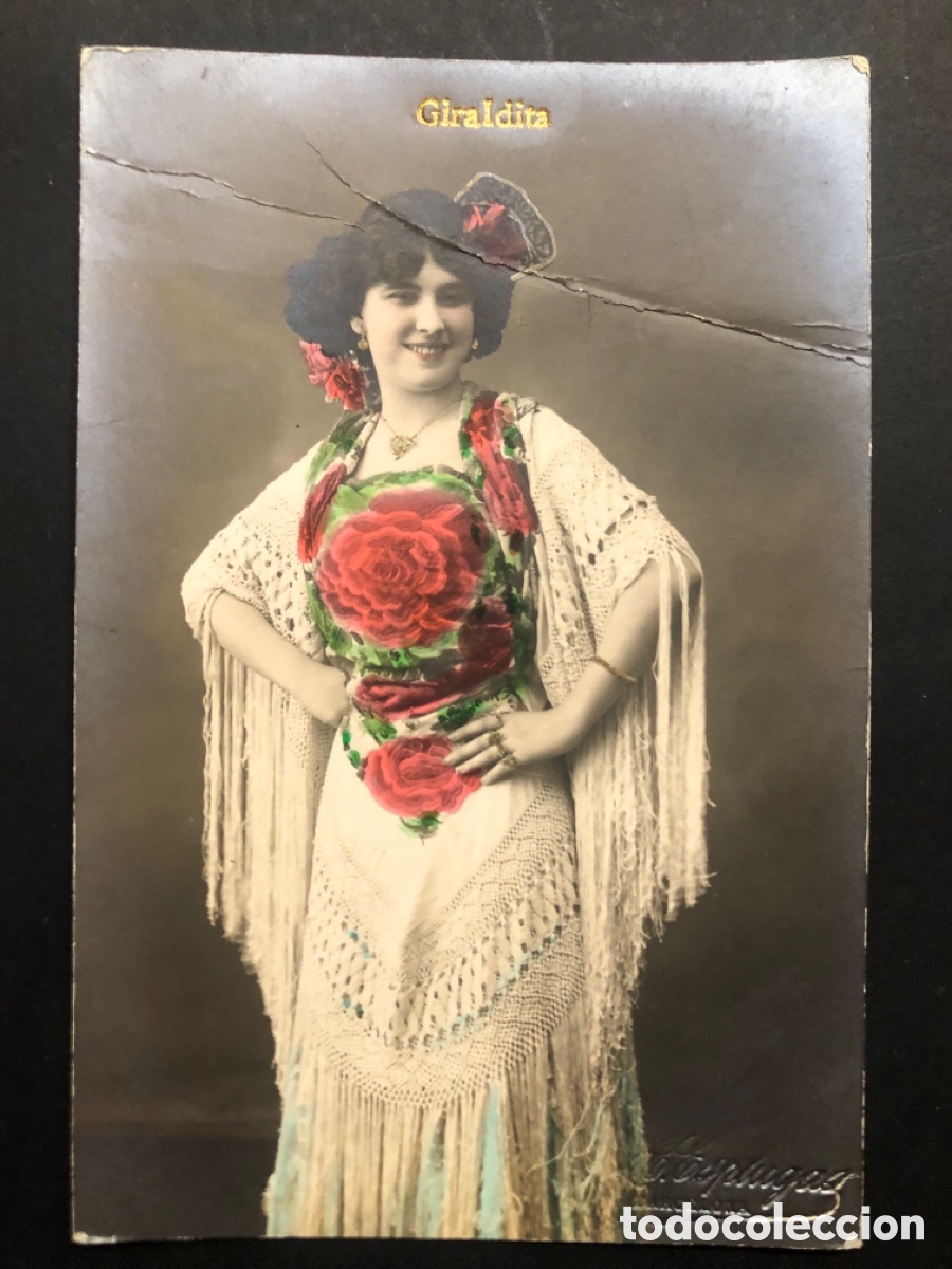 Photos of Singers: Foto de la cupletista Giraldita foto espulgas barcelona