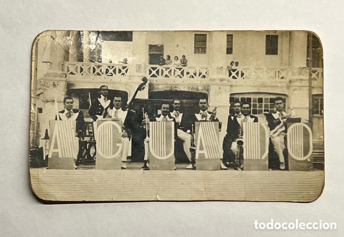 Photos of Singers: CUBA. L&Oacute;S AGUADO. Orquesta Musical.. Fotografia de la vieja Habana.. (h.1950?)