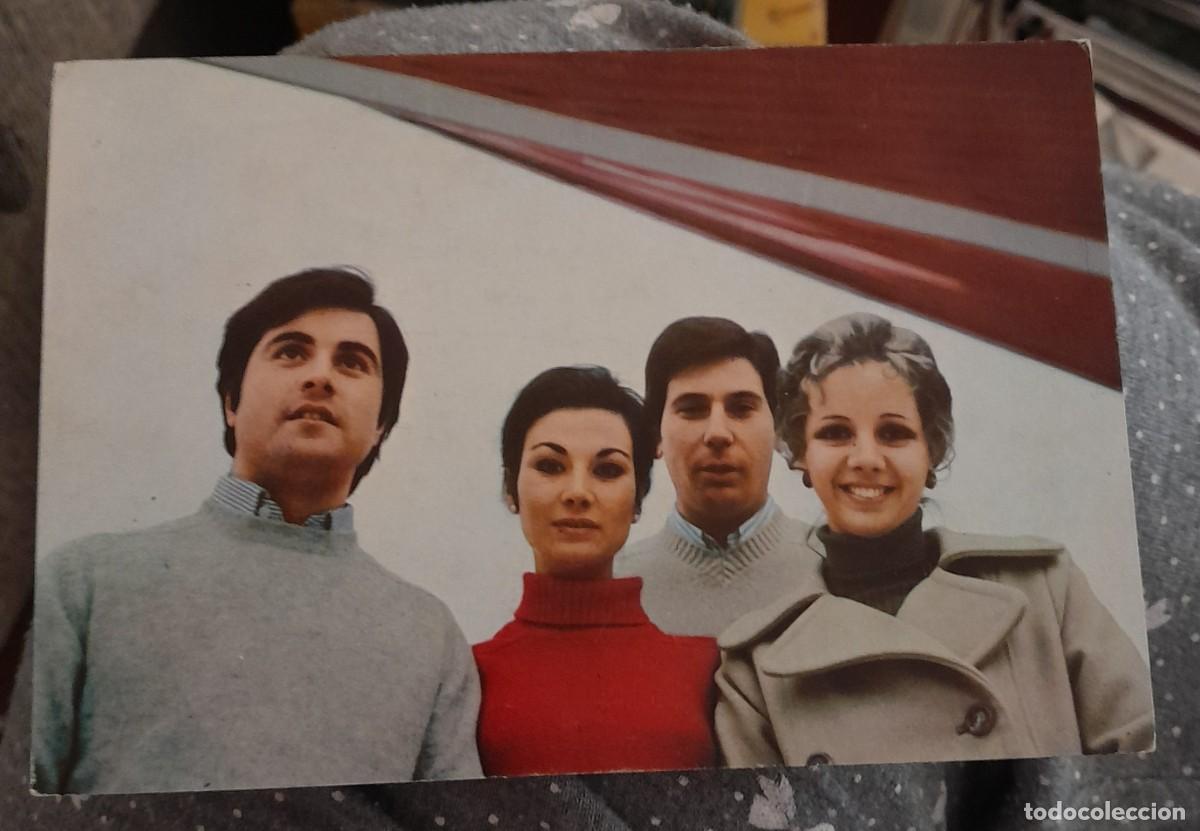 Fotos von Musikern: -87684 POSTAL GRUPO MUSICAL VOCES AMIGAS, DISCOS NOVOLA, 1970
