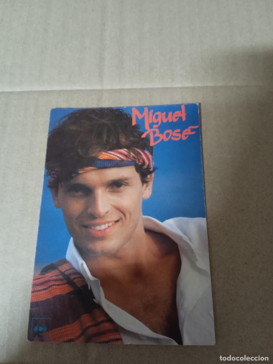 Fotos de Cantantes: POSTAL PROMOCIONAL MIGUEL BOSE CBS