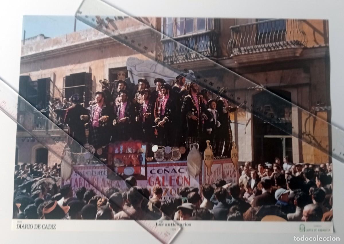 Fotos von Musikern: CARNAVAL DE CADIZ: POSTER CORO A&Ntilde;O 1954 LOS ANTICUARIOS