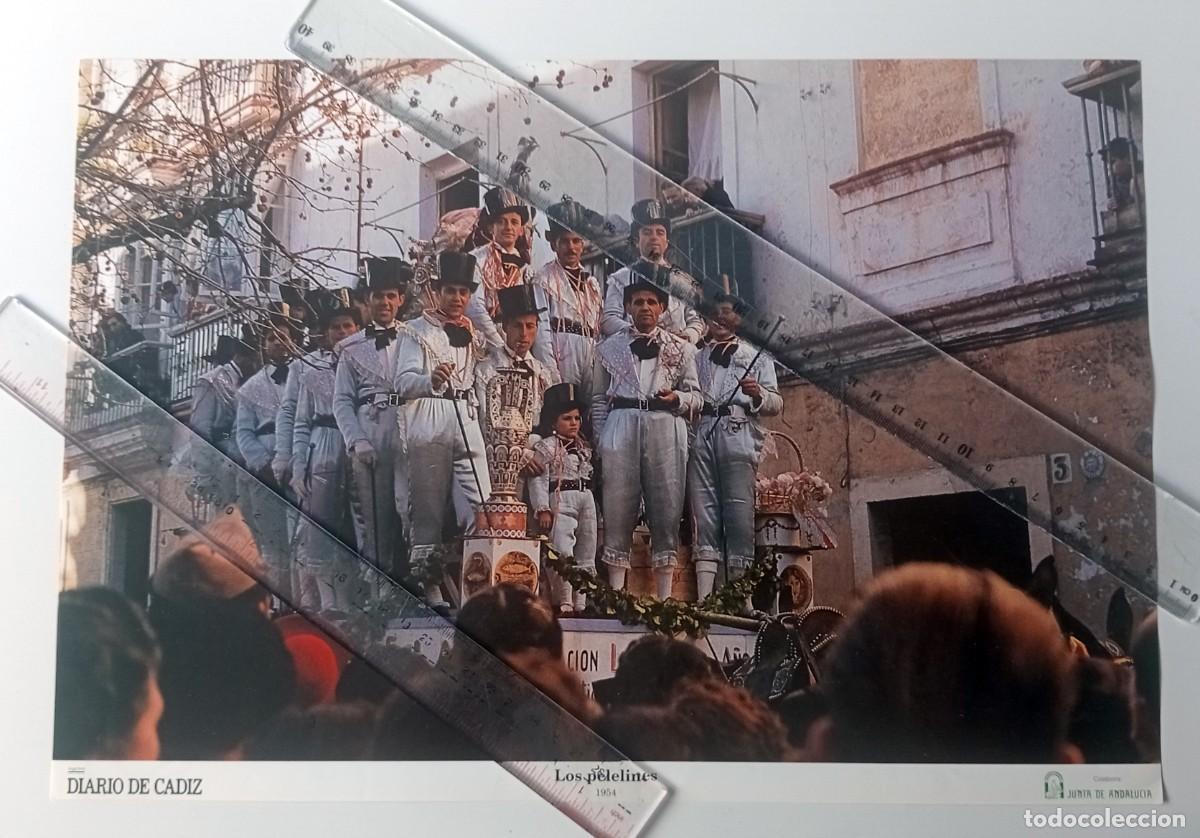 Fotos von Musikern: CARNAVAL DE CADIZ: POSTER CORO A&Ntilde;O 1954 LOS PELELINES