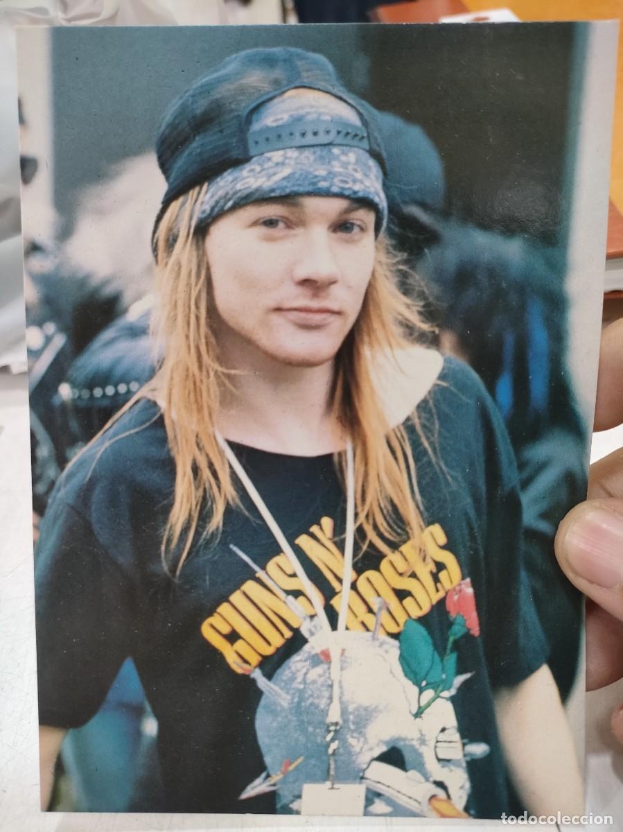 Fotos von Musikern: Postal GUNS N'ROSES AXL H&eacute;roes Publishing SC