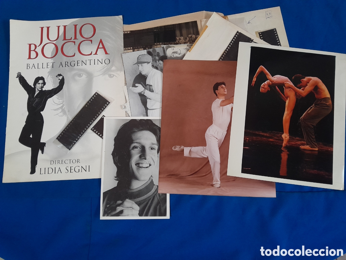 Fotos von Musikern: Documents fotograf&iacute;as del gran bailar&iacute;n de ballet JULIO BOCCA