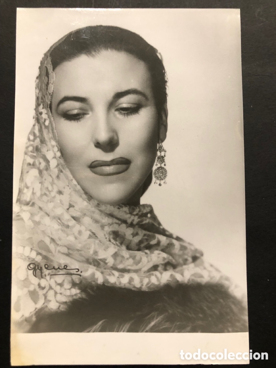 Photos de Chanteurs et Chanteuses: Foto original de la cantante carmen de veracruz foto Gyenes