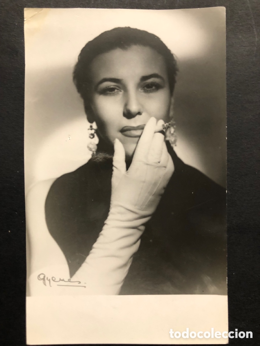 Photos de Chanteurs et Chanteuses: Foto original de la cantante carmen de veracruz foto Gyenes