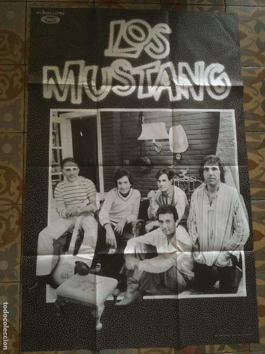 Photos of Singers: los mustang movie play poster cartel original antiguo 1981