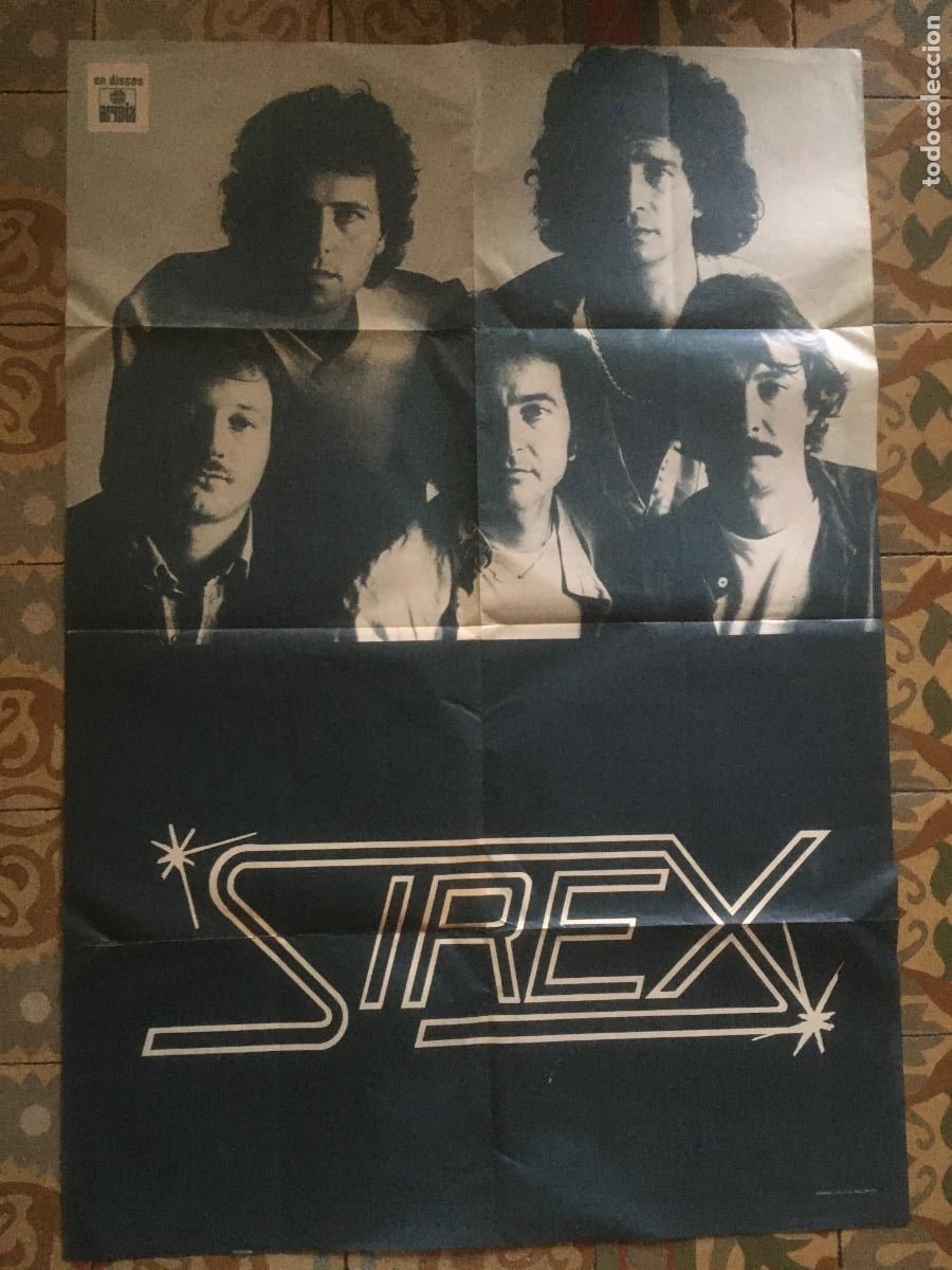 Photos de Chanteurs et Chanteuses: los sirex discos ariola poster cartel original antiguo 1979