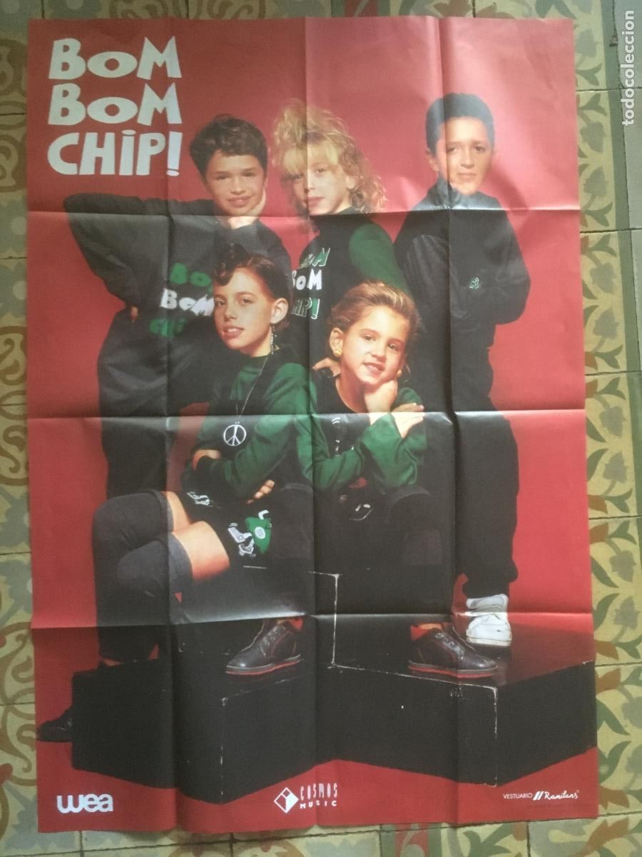 Fotos von Musikern: bom bom chip poster cartel original antiguo
