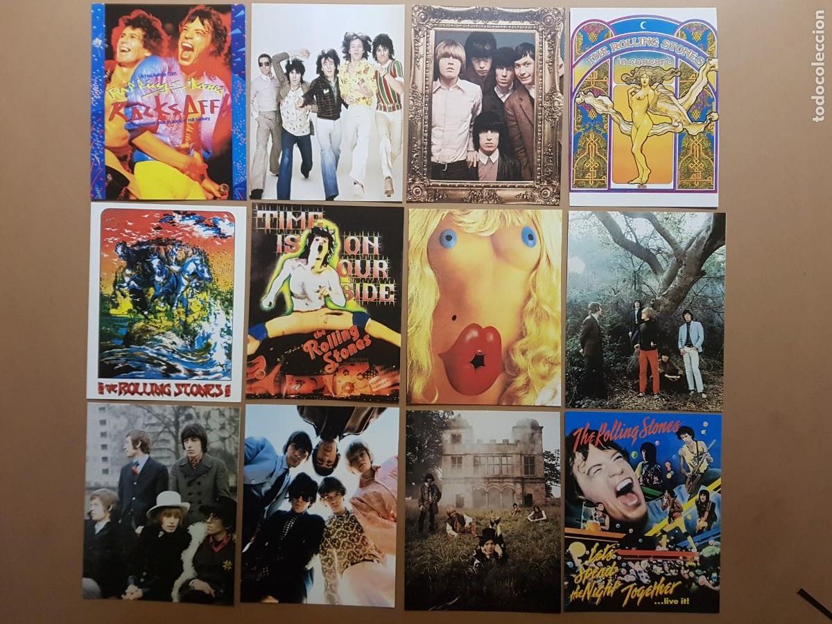 Fotos de Cantantes: LOTE: 12 POSTALES THE ROLLING STONES N&ordm; 2