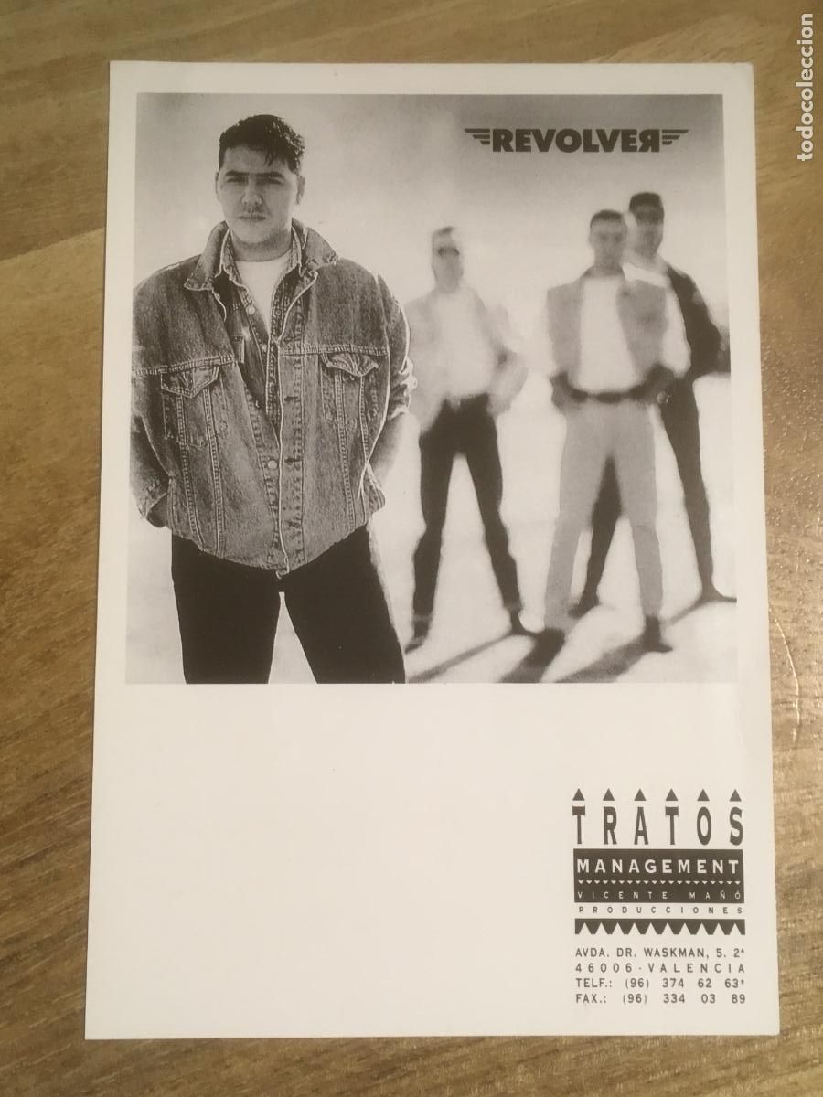 Photos of Singers: revolver dentro de ti postal discografica original