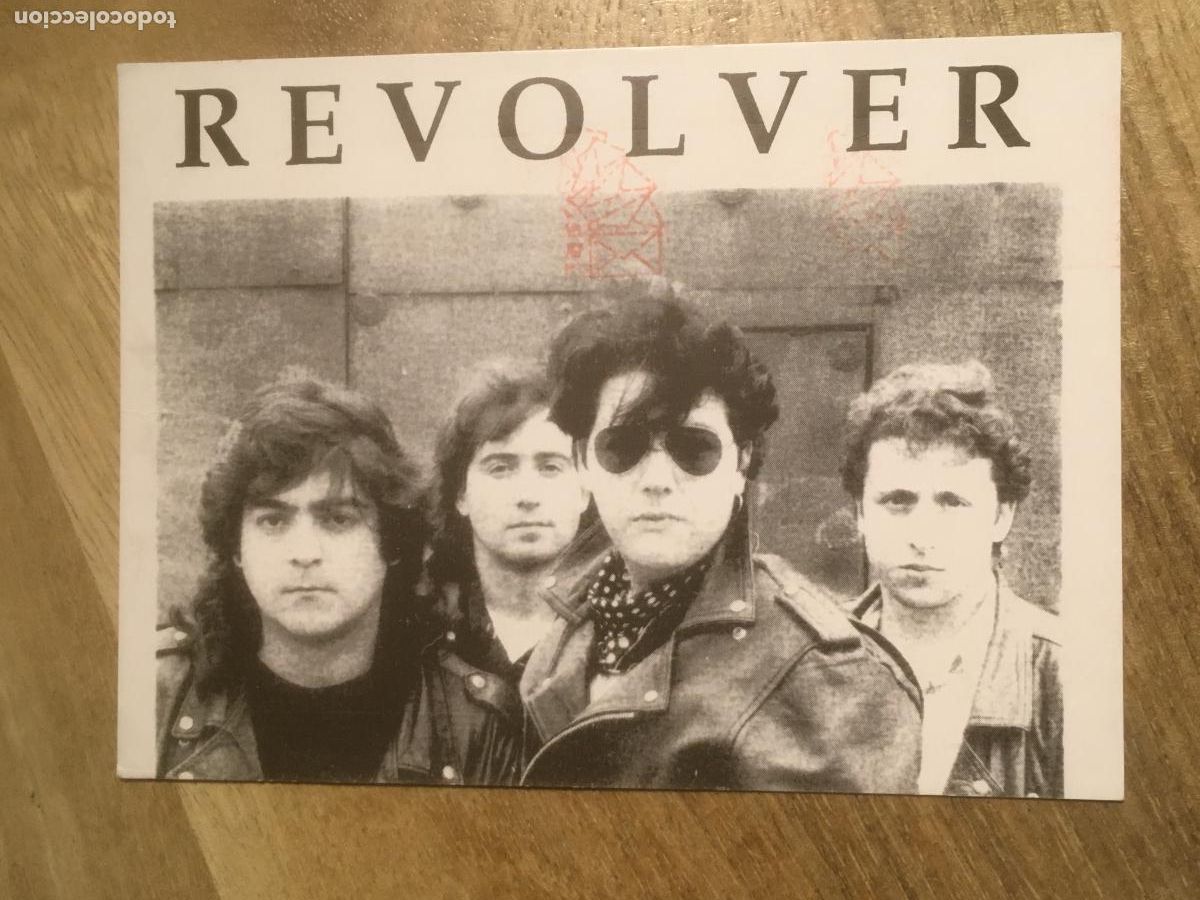Photos of Singers: revolver postal discografica original