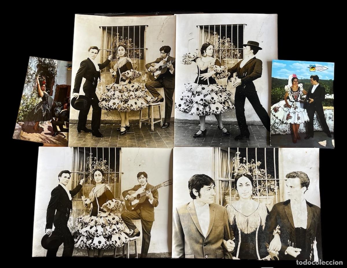 Fotos von Musikern: FOTOGRAF&Iacute;AS Y POSTALES DE LA GITANA CATALANA.