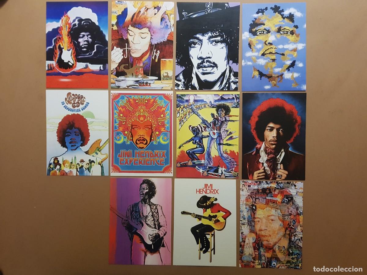 Fotos de Cantantes: LOTE: 11 POSTALES JIMI HENDRIX - N&ordm; 2