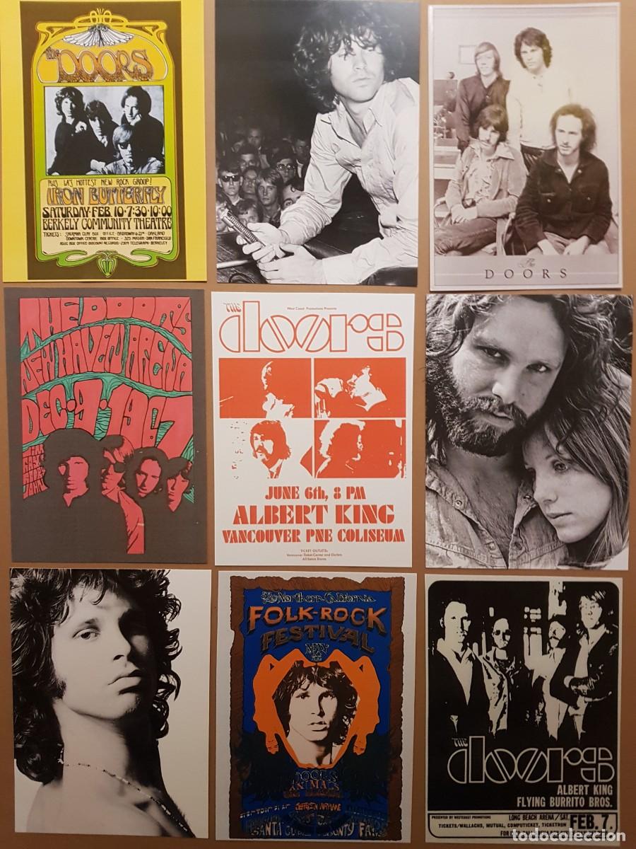 Fotos de Cantantes: LOTE: 9 POSTALES THE DOORS - N&ordm; 2