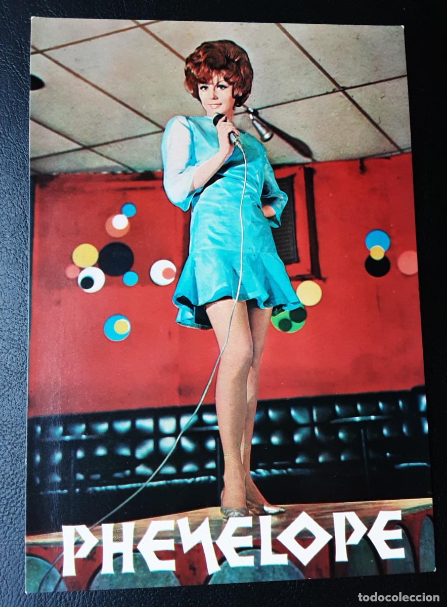 Photos de Chanteurs et Chanteuses: POSTAL ORIGINAL DE PHENELOPE