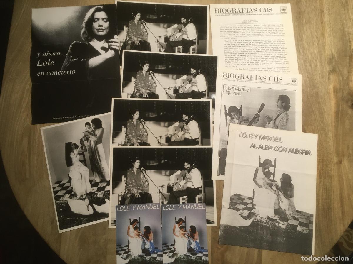 Photos of Singers: lole y manuel flamenco lote fotos postales y folletos originales