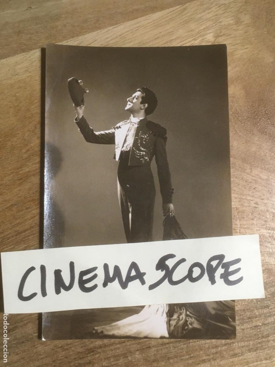 Photos de Chanteurs et Chanteuses: escamillo el rey del paralelo postal fotografica original antigua fotografo estudio vial