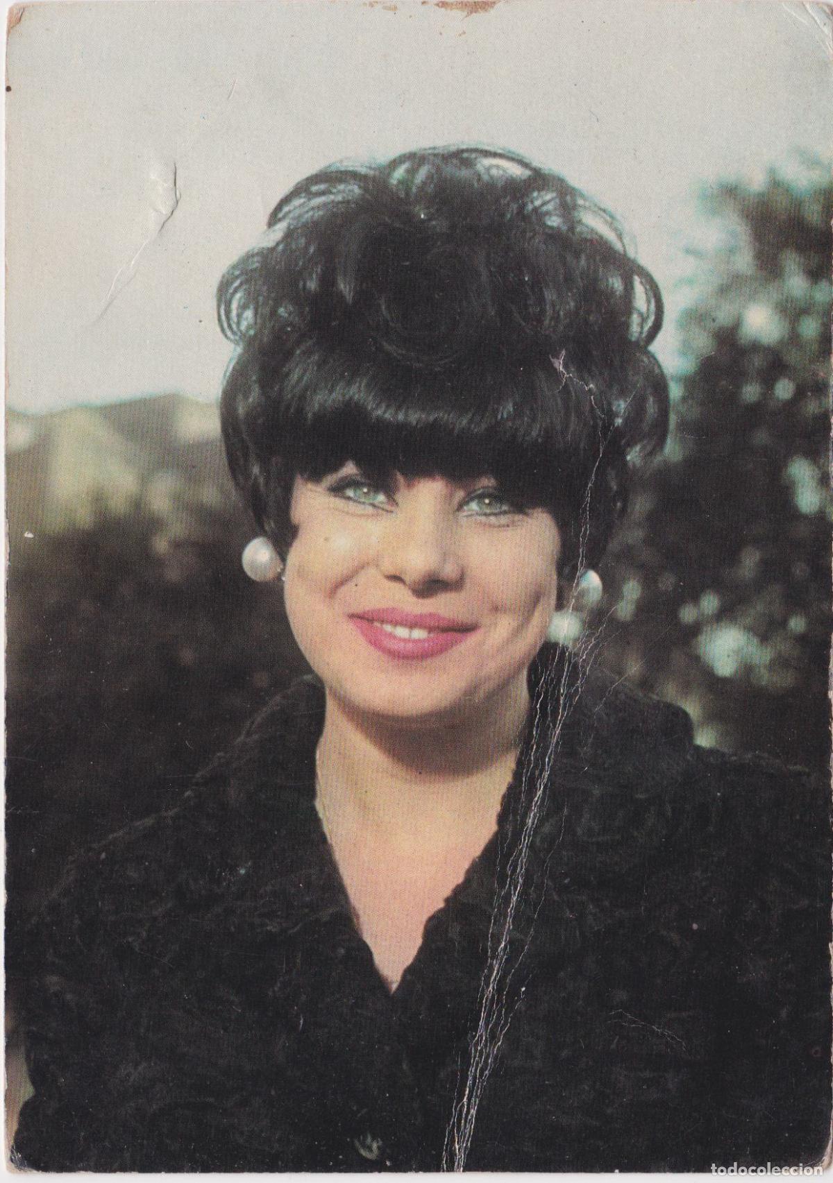 Photos de Chanteurs et Chanteuses: POSTAL DE LA CANTANTE GELU - POSTAL OSCARCOLOR 573 - EDITADA EN 1966 - S/C