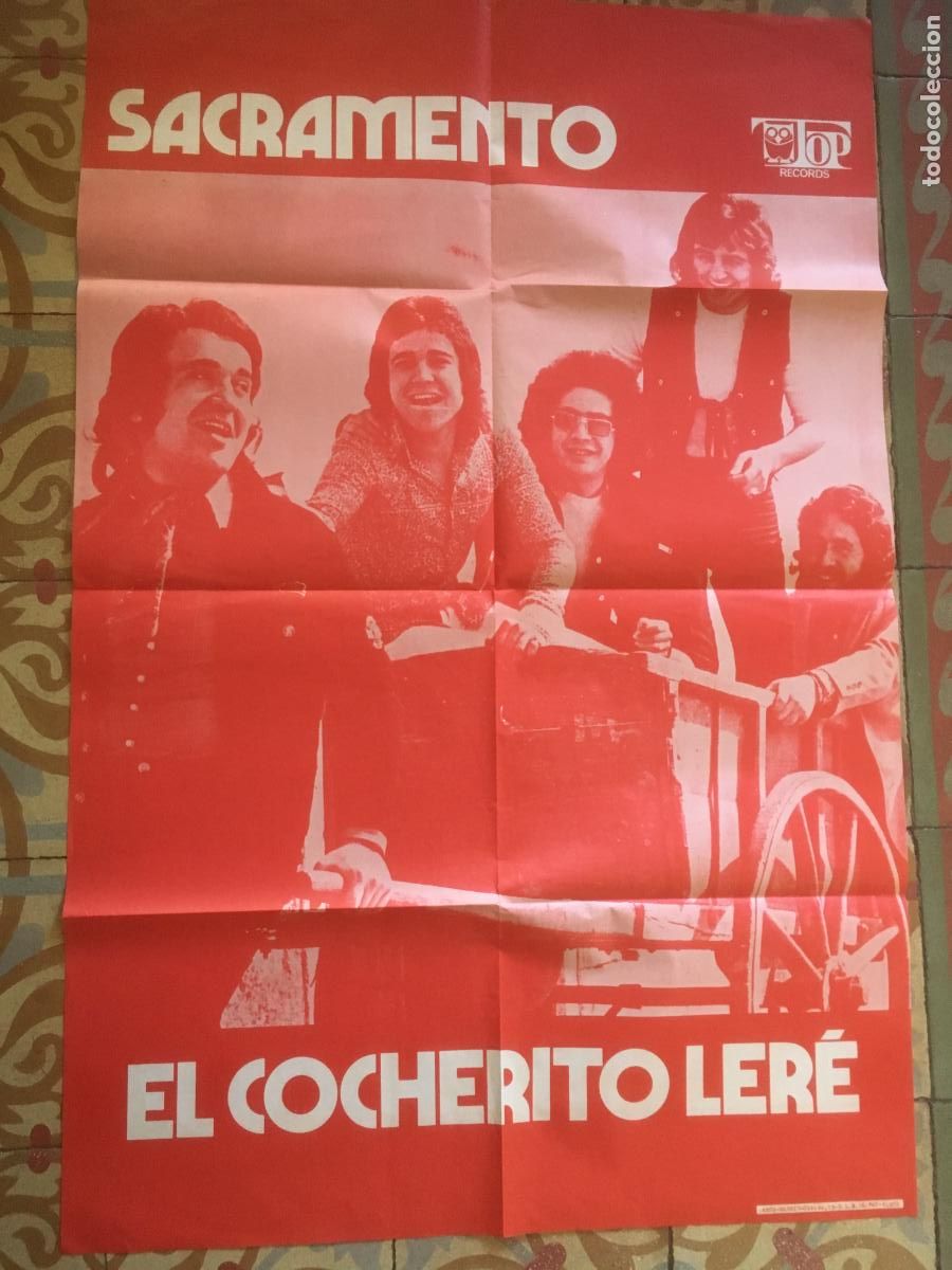 Photos de Chanteurs et Chanteuses: sacramento el cocherito lere poster cartel original 1972