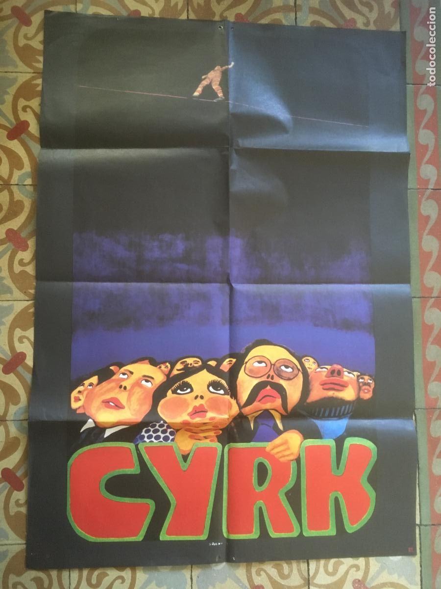 Photos de Chanteurs et Chanteuses: cyrk poster cartel original editado en polonia