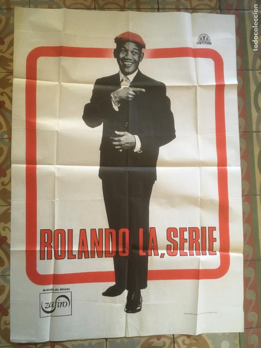 Photos de Chanteurs et Chanteuses: rolando la serie poster cartel original 1970 discos zafiro