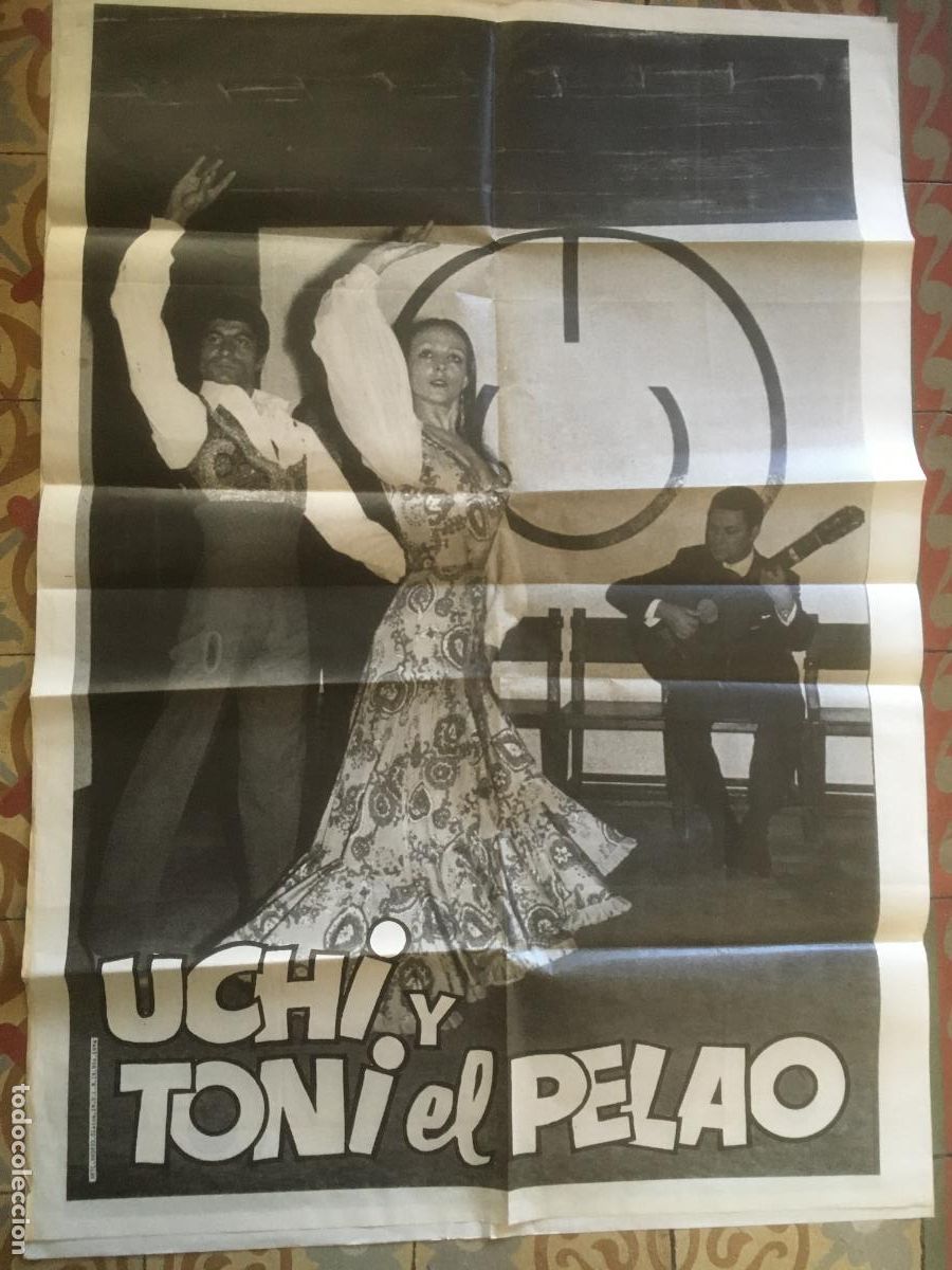 Photos de Chanteurs et Chanteuses: uchi y toni el pelao flamenco poster cartel original 1974