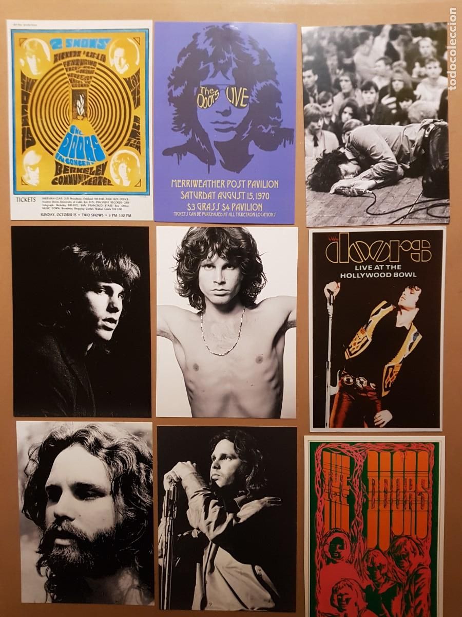 Fotos de Cantantes: LOTE: 9 POSTALES THE DOORS N&ordm; 3