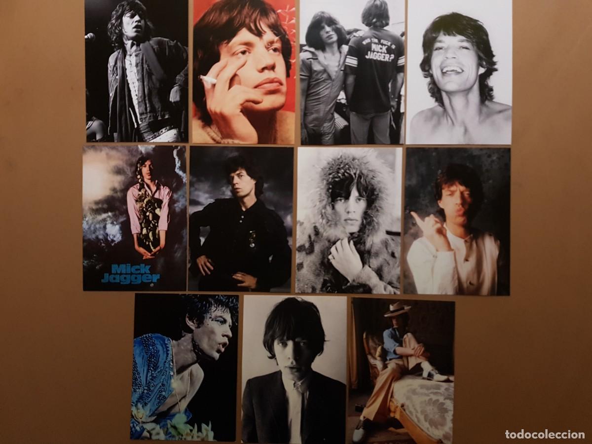 Fotos de Cantantes: LOTE: 11 POSTALES THE ROLLING STONES /MIKE JAGGER N&ordm; 2