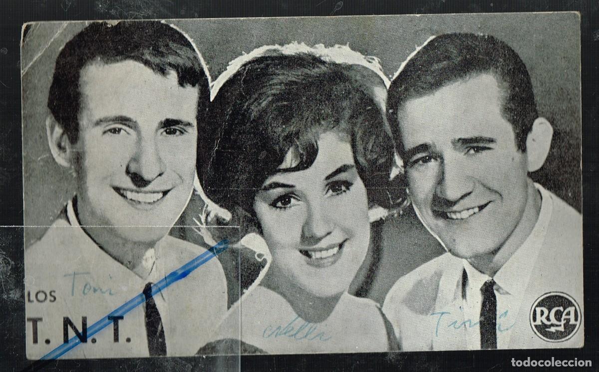 Fotos de Cantantes: 1963 FOTO V&ordm; FESTIVAL DE LA CANCI&Oacute;N MEDITERRANEA DISCO RCA VICTOR 3-20699 ''LOS T.N.T.''