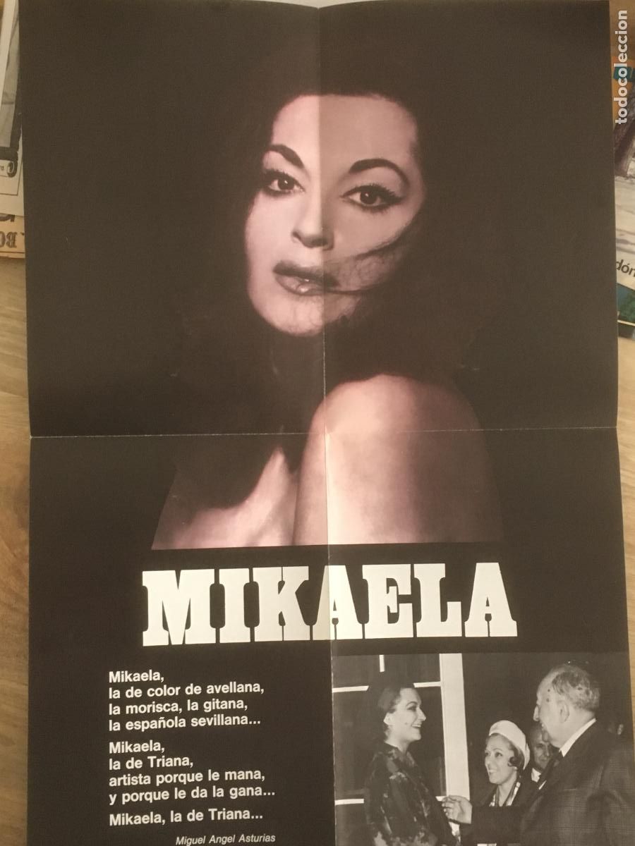 Photos de Chanteurs et Chanteuses: mikaela poster cartel catalogo original