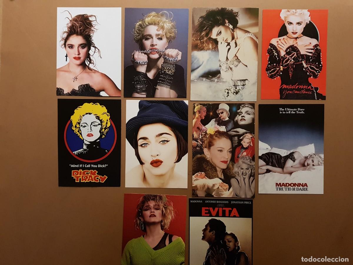 Fotos de Cantantes: LOTE: 10 POSTALES MADONNA N&ordm; 1