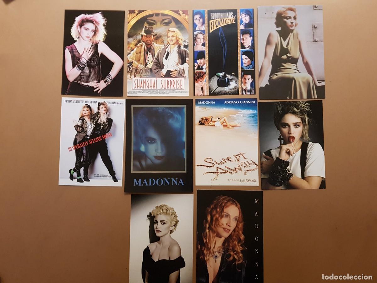 Fotos de Cantantes: LOTE: 10 POSTALES MADONNA N&ordm; 3
