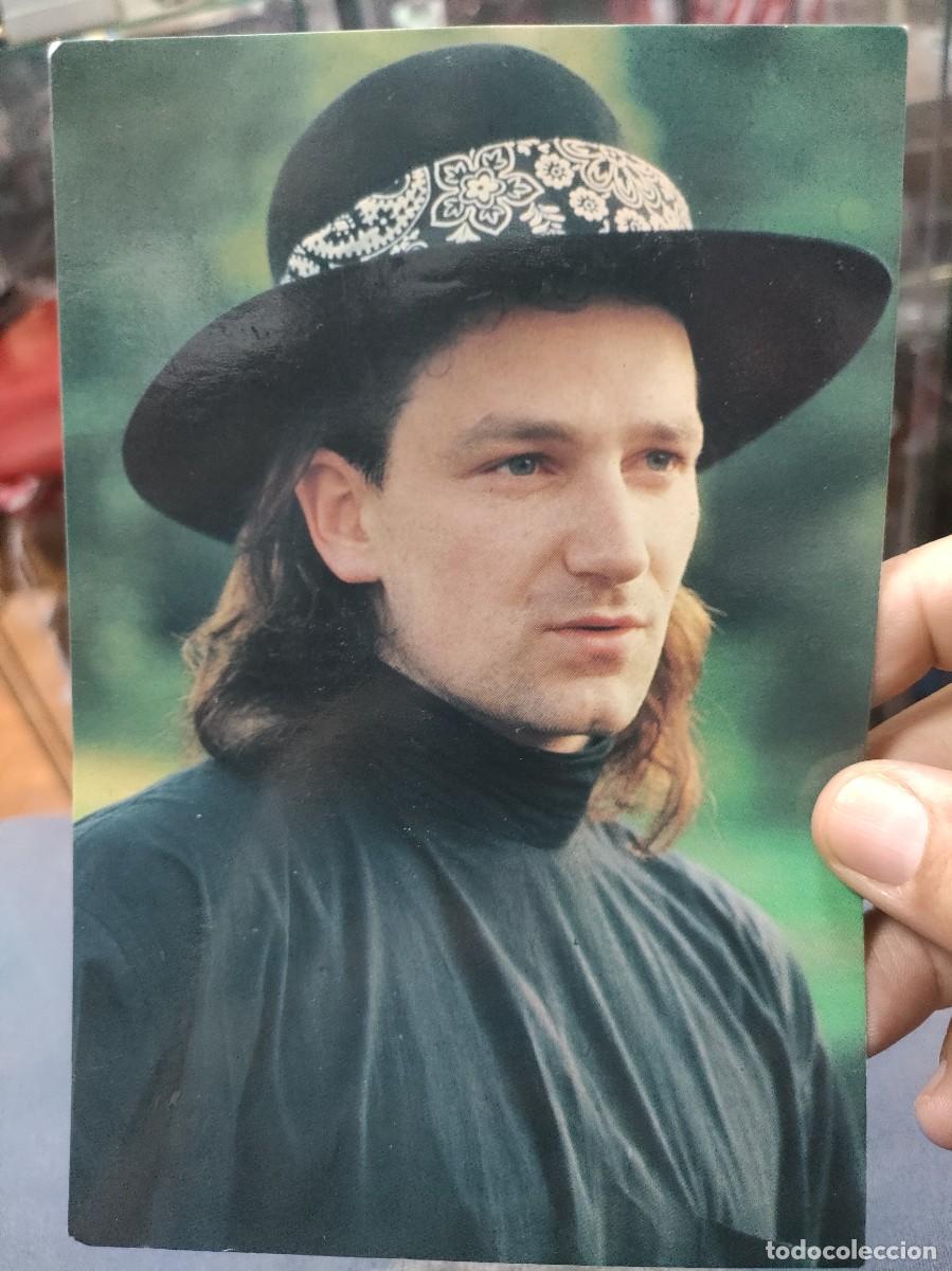 Photos of Singers: Postal U2 BONO England SC grande esquinas pel&iacute;n tocadas