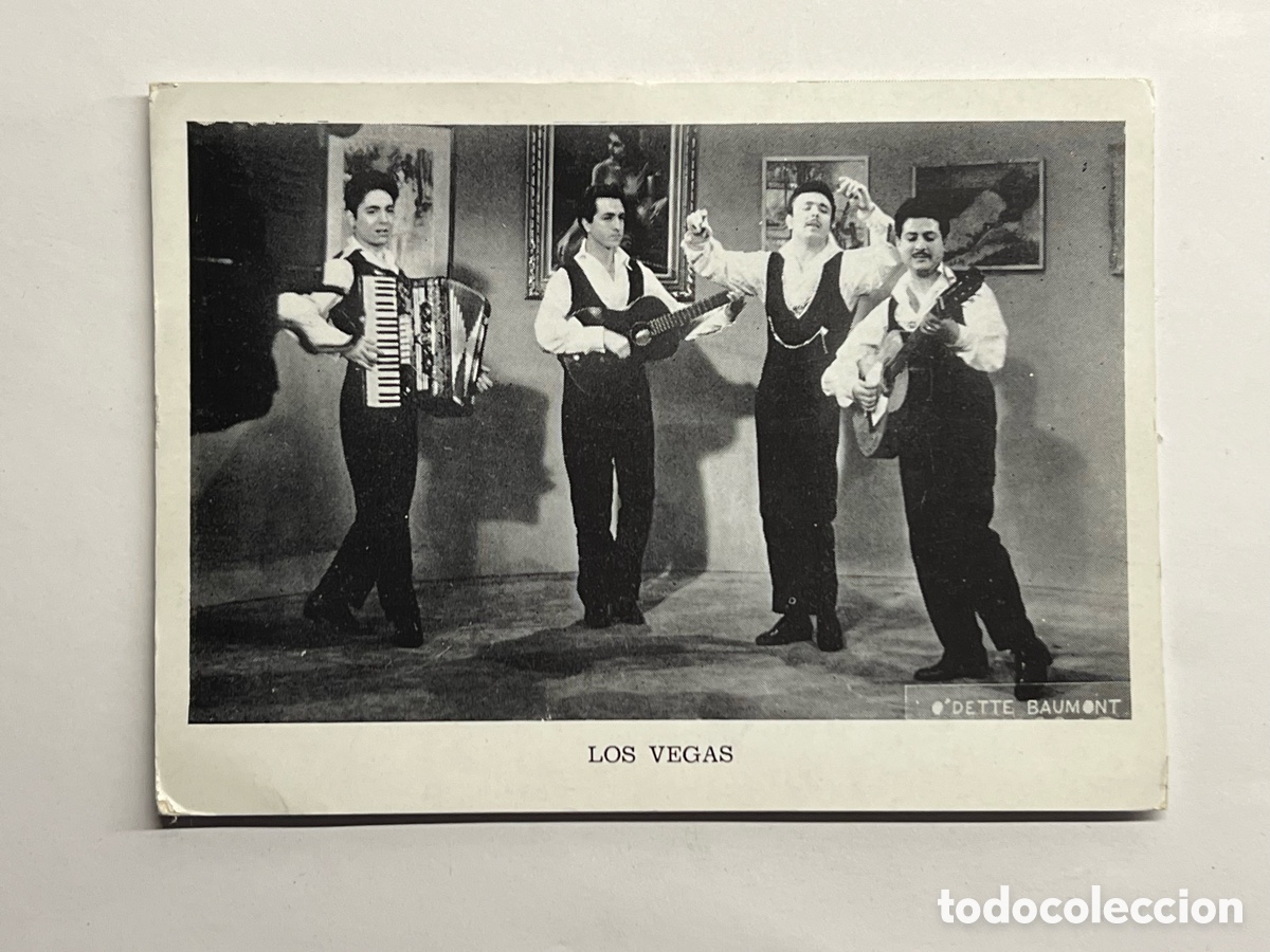 Photos of Singers: ACORDE&Oacute;N. Orquesta Musical Los Vegas&hellip; Flamenquito bueno&hellip; (h.1960?) Publicidad Musical..