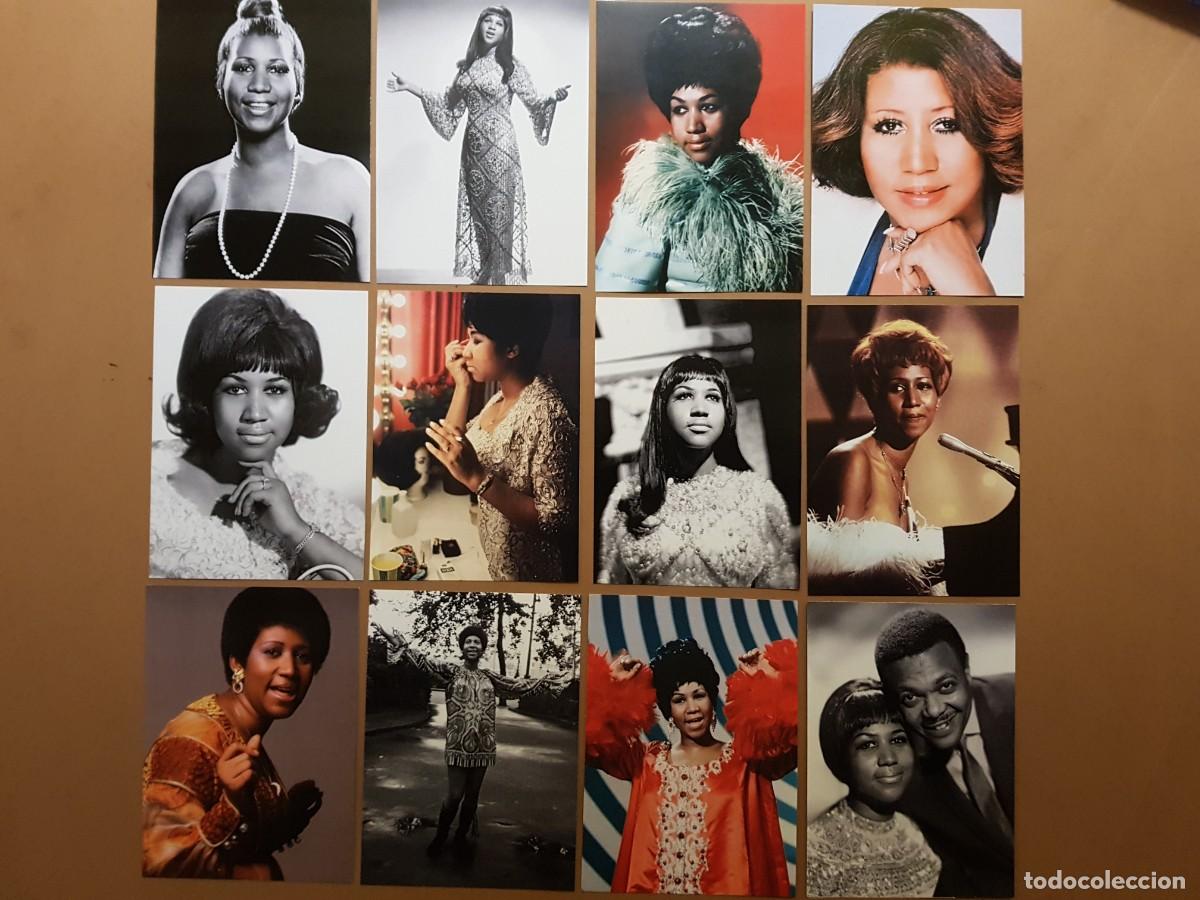 Fotos de Cantantes: LOTE: 12 POSTALES ARETHA FRANKLIN - N&ordm; 1