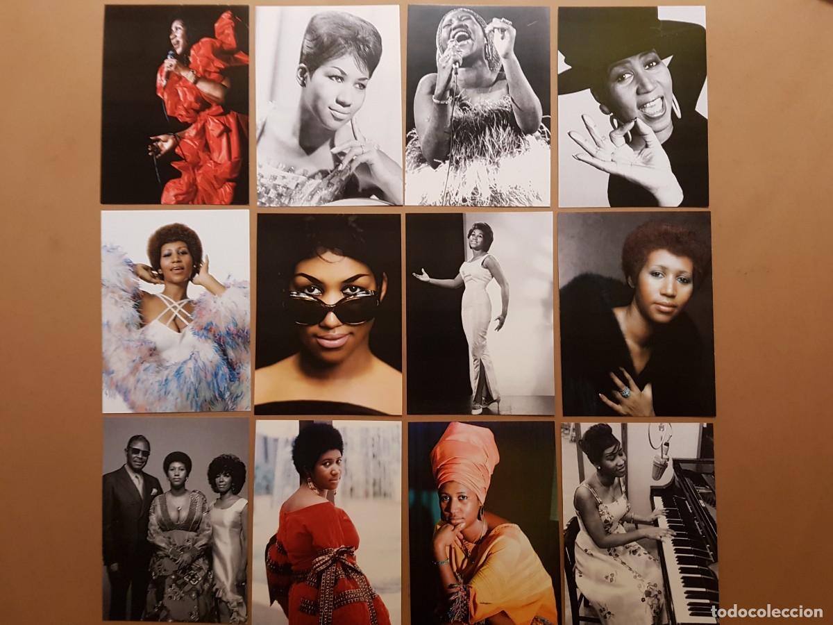Fotos de Cantantes: LOTE: 12 POSTALES ARETHA FRANKLIN - N&ordm; 2