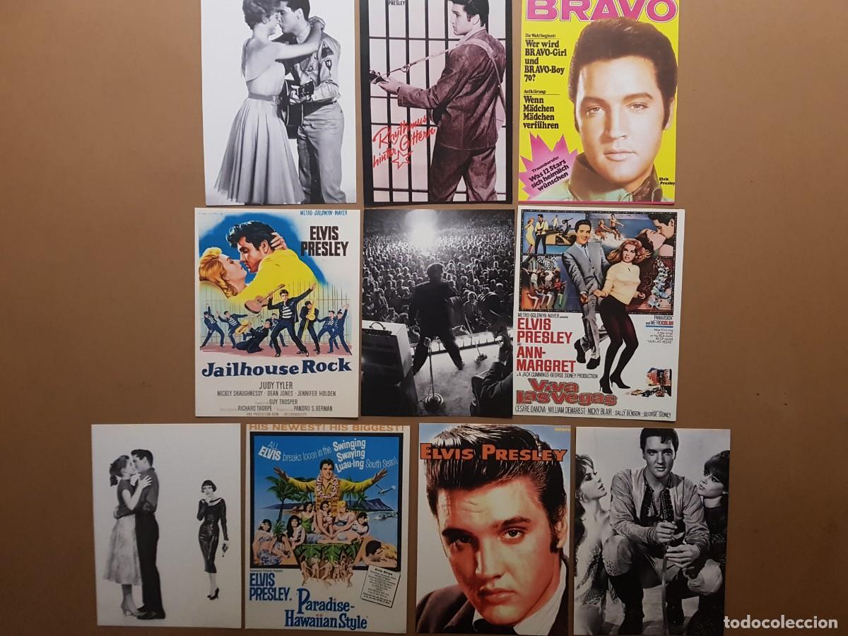 Fotos von Musikern: LOTE: 10 POSTALES ELVIS N&ordm; 1