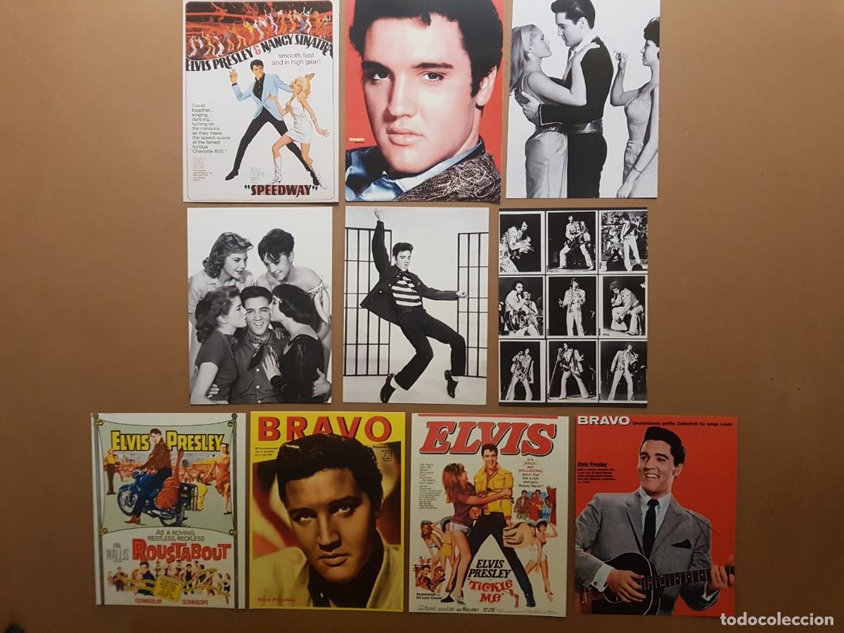 Fotos von Musikern: LOTE: 10 POSTALES ELVIS N&ordm; 3